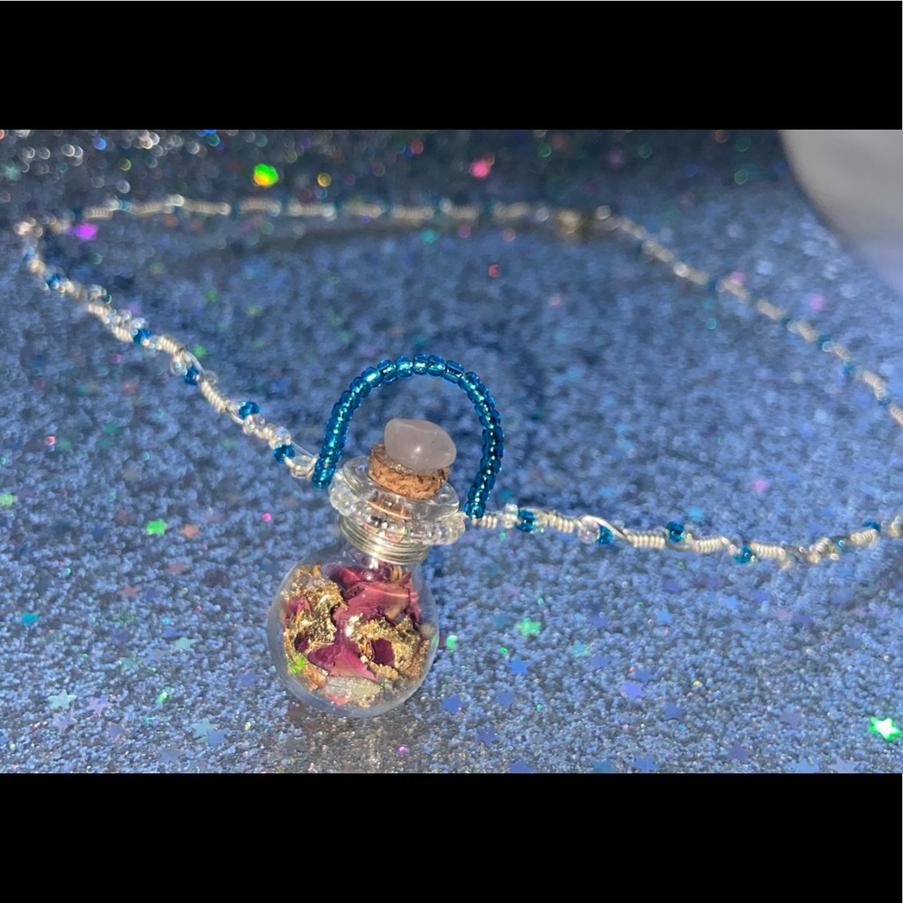 Handmade wire wrapped choker